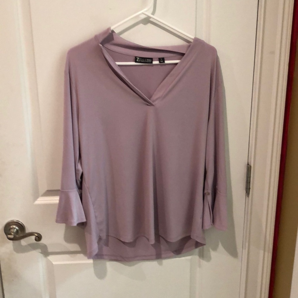 Light purple blouse